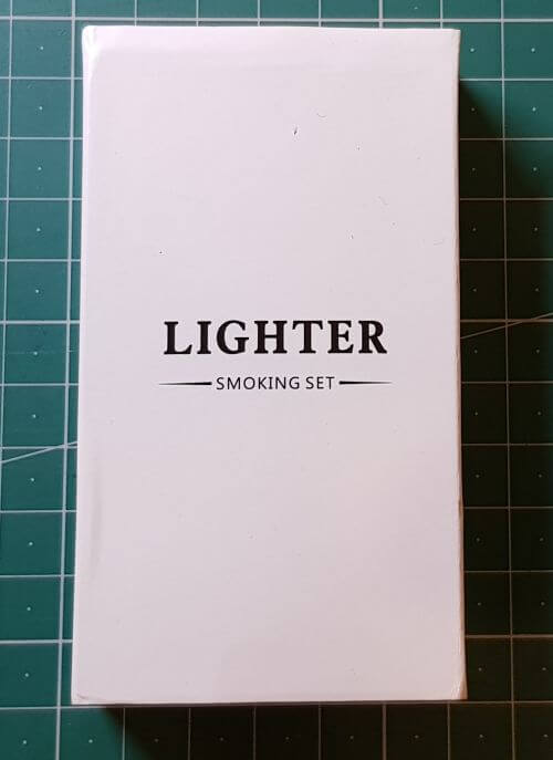 Lichtbogen-Feuerzeug in Originalverpackung