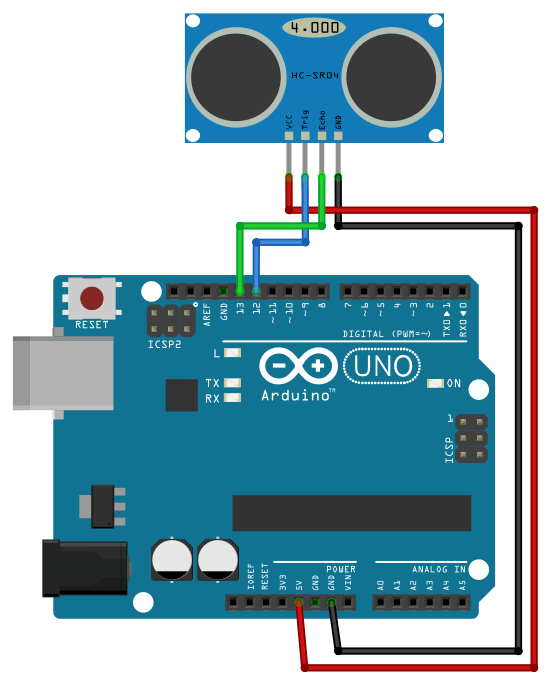 Aufbau mit dem Arduino