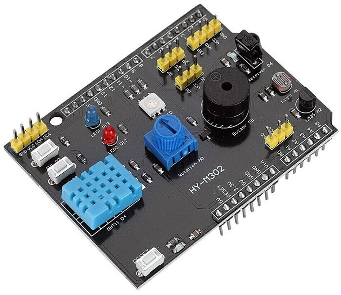 Multifunktionales Board für den Arduino