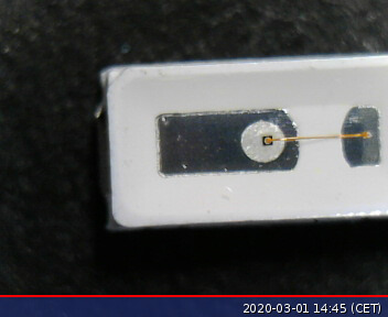 Erste Testaufnahme mit USB-Mikroskop und fswebcam