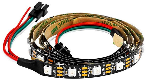 NeoPixel Leuchtband mit WS2812B-LEDs