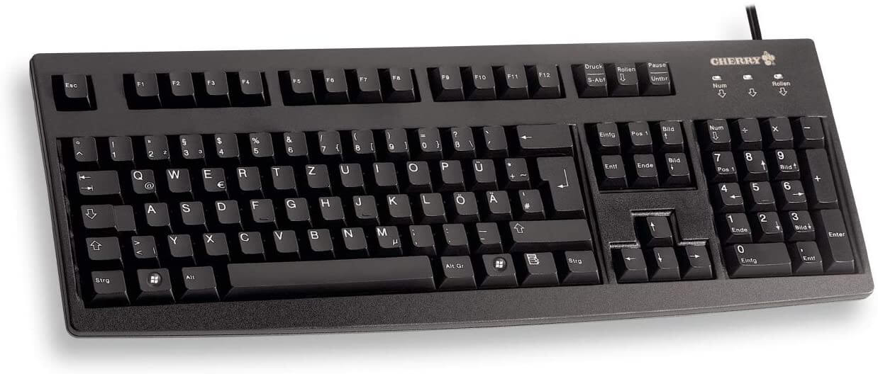 Kabelgebundene USB-Tastatur CHERRY G83-6000