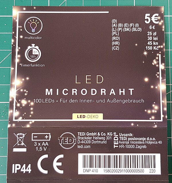 Informationen über den LED-Microdraht