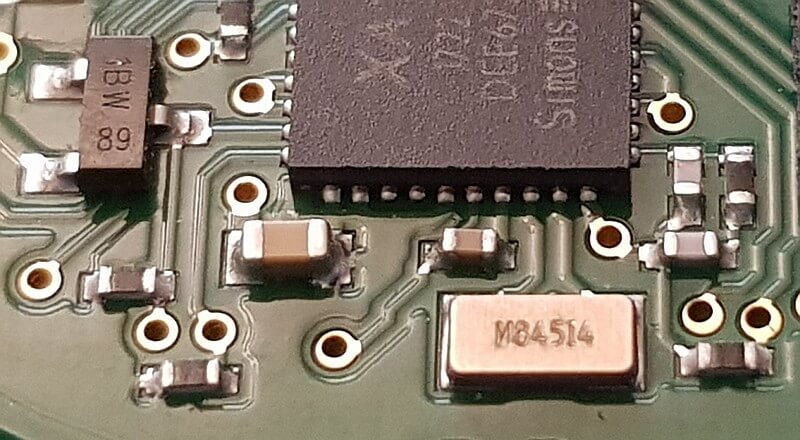 Transistor (1)BW89 und Bauteil M84514
