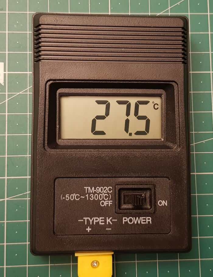 Digitales Thermometer TM-902C