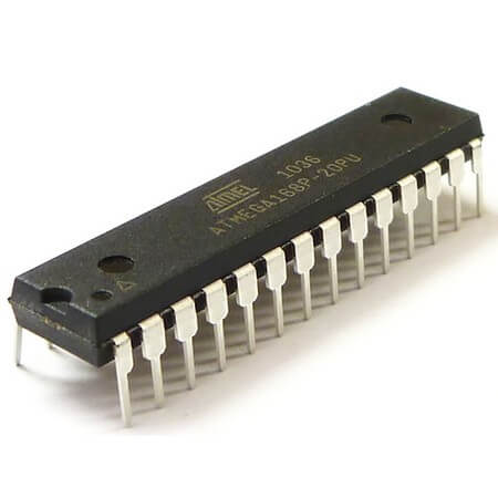 AVR ATmega168P Chip