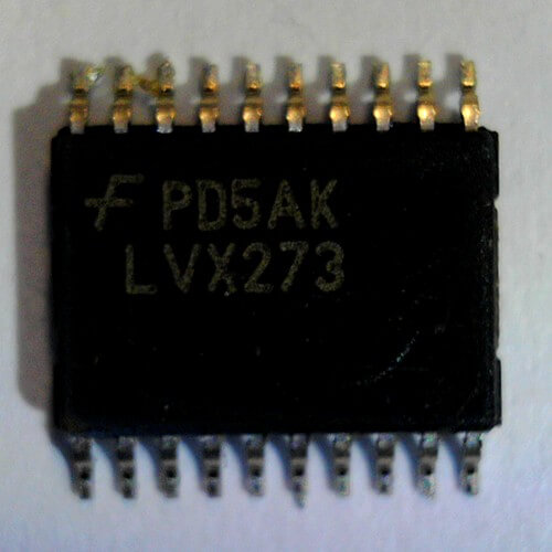 LVX273 - Low Voltage Octal D-Type Flip-Flop