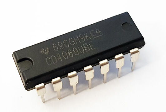 CD4069 - Inverter CMOS Chip