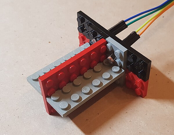 Aufbau mit LEGO-Teilen