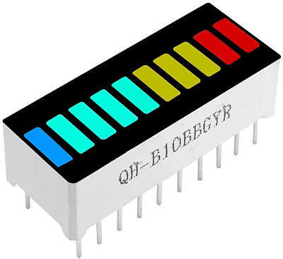 10-LED-Bargraph B10BRYGB