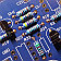 NPN-Transistoren S8050 auf Q4 und Q3