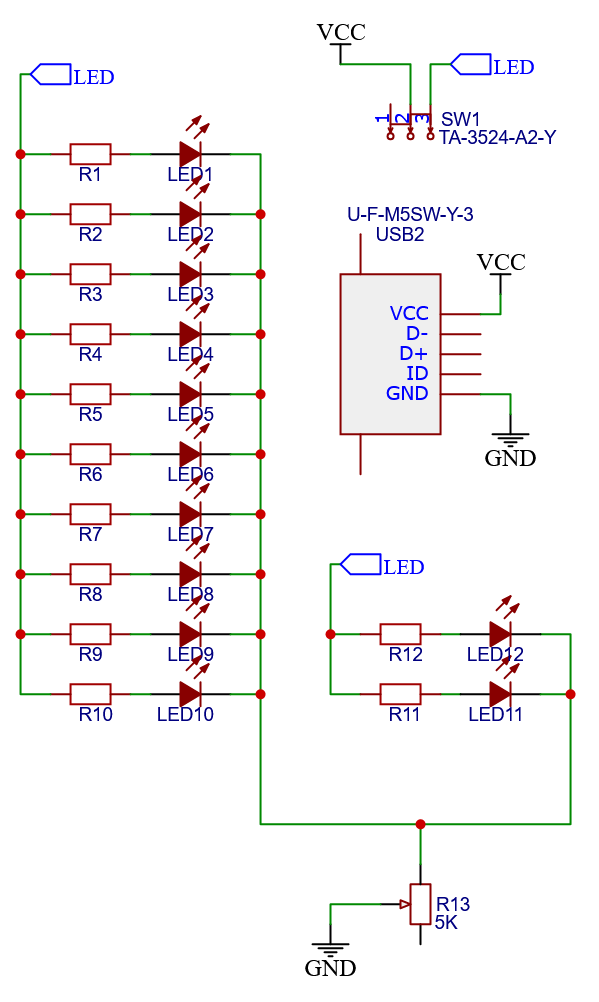 Schaltplan für den µ-Supercomputer
