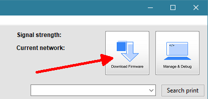 Luatools: Download firmware