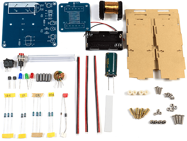 Teile des DIY-Kits