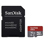 SanDisk Ultra 16GB microSDHC Speicherkarte